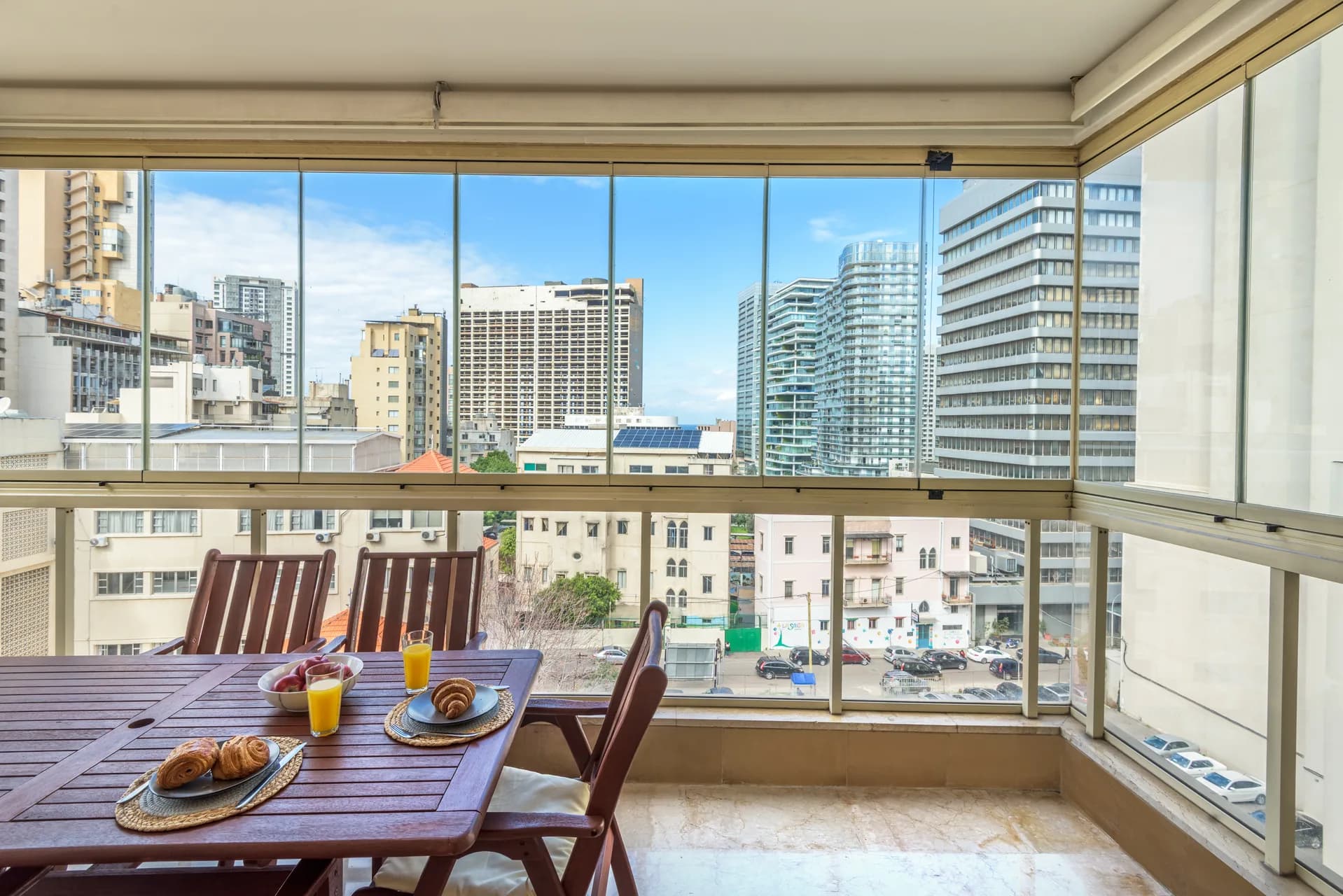 Beyroot — three-bedroom apartment in downtown Beirut, main view
